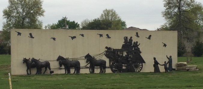 Going West On the Old Santa Fe Trail by