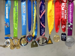 Medals that I earned in 2012