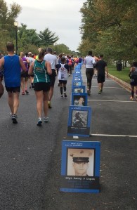 The Face of the Fallen along the Blue Mile