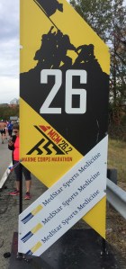 Second best sight that I saw (the finish line was the best)