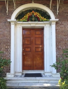 Front Door of the Nathaniel Russell House, Charleston, SC