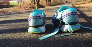 New shoes and a new Garmin to help me reach my 2016 goal!