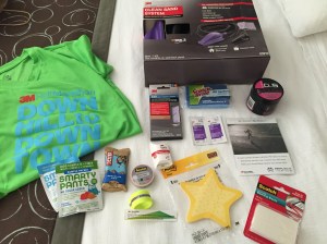 Free stuff from the runner goodie bag