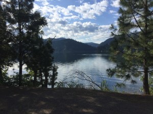 View from the Coeur d'Alene race course